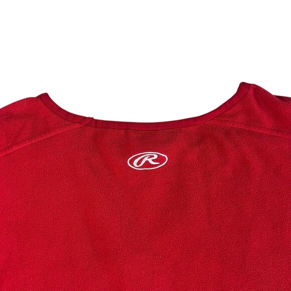 Detroit Red Wings Sweatshirt Mens XXL Rawlings Center Logo Fleece NHL Hockey Y2K - Picture 7 of 13